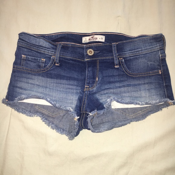 Hollister Pants - Hollister Low-Rise Short-Shorts